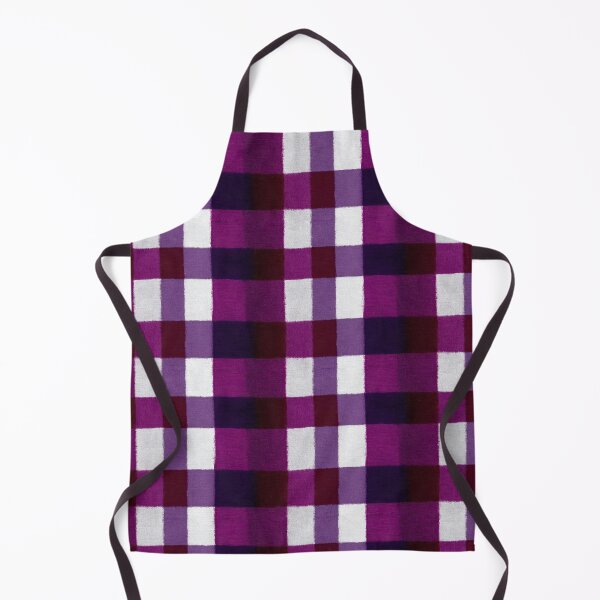 Item preview, Deep Purple And Plum Painted Check Pattern designed and sold by igraphixart.