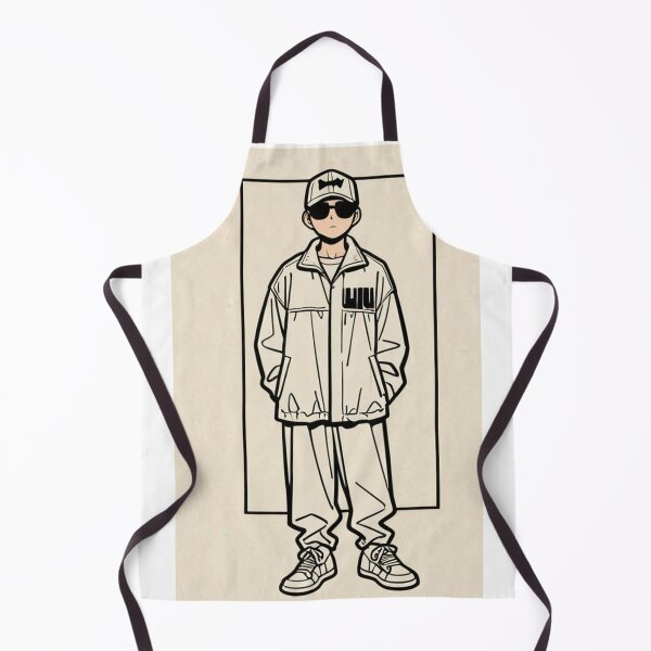 Item preview, Fashion - Man in Teal Windbreaker Sunglasses Streetwear Anime designed and sold by AnimeShin.