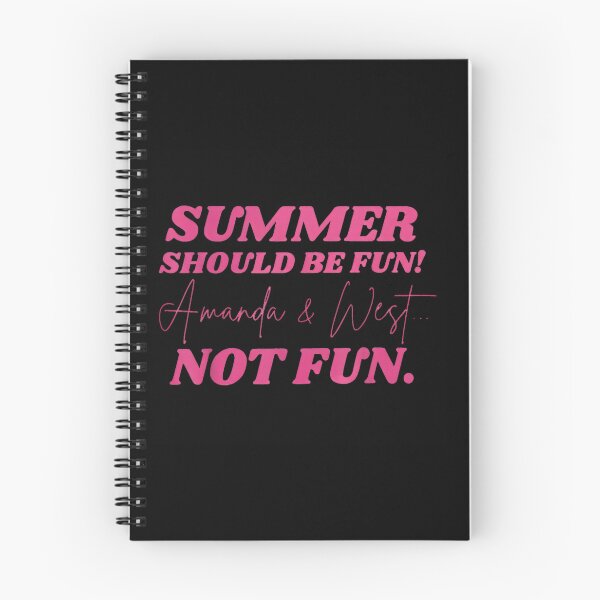 Item preview, Summer Should Be Fun Amanda And West Not Fun Bravo Reality TV Quote designed and sold by Daisy Grimes.