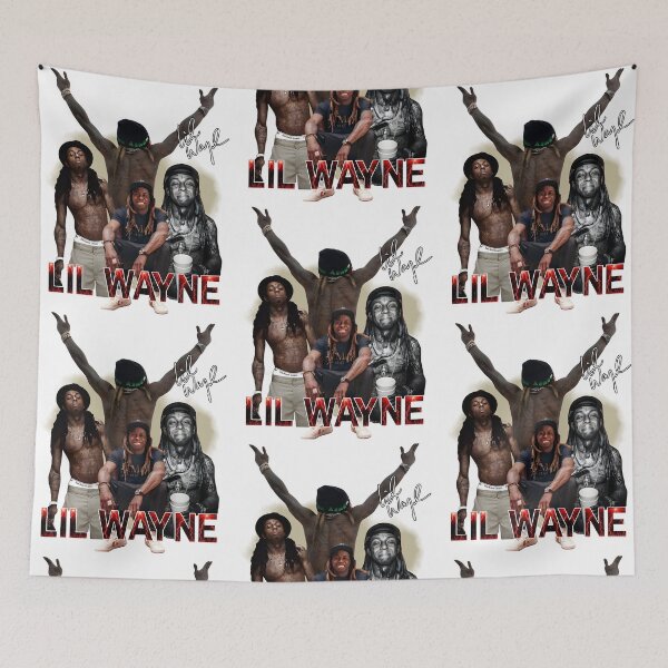 Item preview, Lil Wayne Hip Hop Rap Legend Collage Graphic designed and sold by phoebelevine.