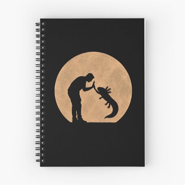 Item preview, Funny Axolotl Fathers Day Full Moon Mom Dad Kids designed and sold by FurryHavenPH.