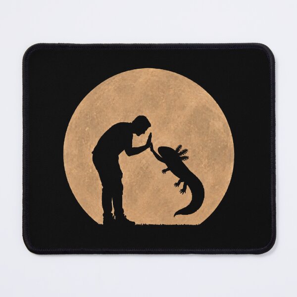Item preview, Funny Axolotl Fathers Day Full Moon Mom Dad Kids designed and sold by FurryHavenPH.