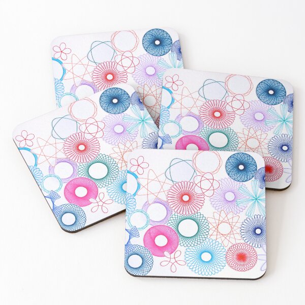 Item preview, Spirograph Circle Designs designed and sold by collageDP.