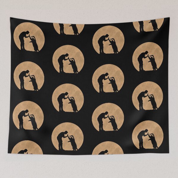 Item preview, Funny Badger Fathers Day Full Moon Mom Dad Kids designed and sold by FurryHavenPH.
