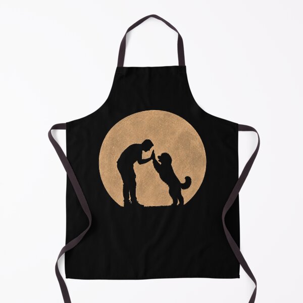 Item preview, Funny Bernedoodle Fathers Day Full Moon Mom Dad Kids designed and sold by FurryHavenPH.