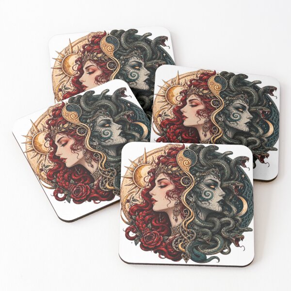 Item preview, Medusa — Sun & Moon | Defeated Legends Series designed and sold by Tinylegends.