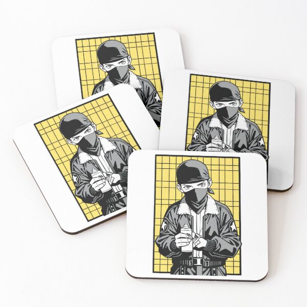 Item preview, Fashion - Man in White Bomber Jacket Spray Can Streetwear Anime designed and sold by AnimeShin.
