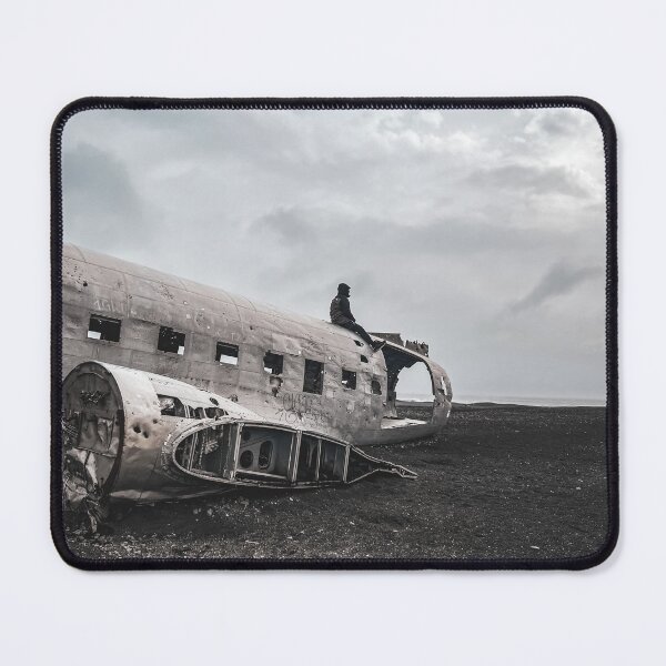 Item preview, The Last Flight - Solheimasandur Plane Wreck Poster designed and sold by GervaLTZS.