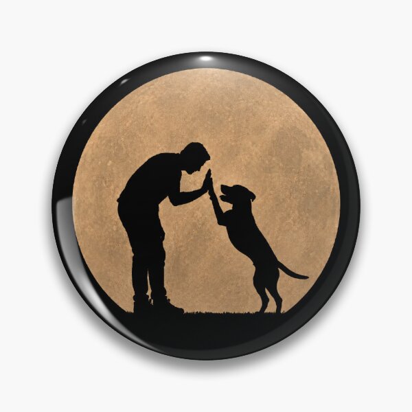 Item preview, Funny Black Mouth Cur Fathers Day Full Moon Mom Dad Kids designed and sold by FurryHavenPH.