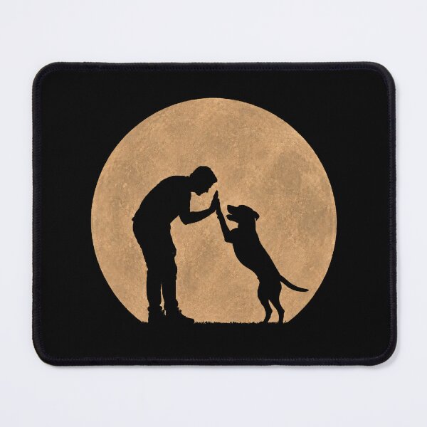 Item preview, Funny Black Mouth Cur Fathers Day Full Moon Mom Dad Kids designed and sold by FurryHavenPH.