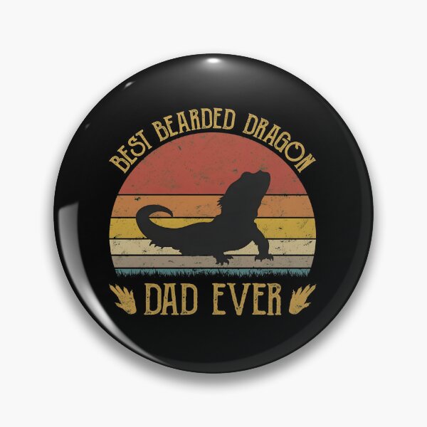 Item preview, Best Bearded Dragon Dad Ever Vintage Pet Gift designed and sold by GiaoCalonas.