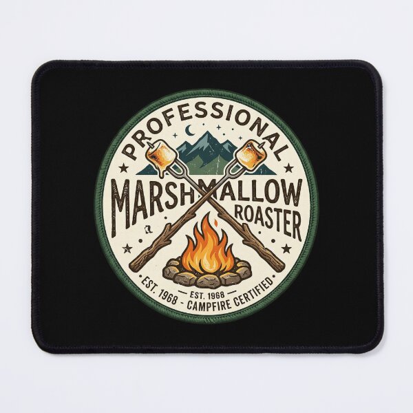 Item preview, Professional Marshmallow Roaster – Funny Campfire Design designed and sold by PGRprint.