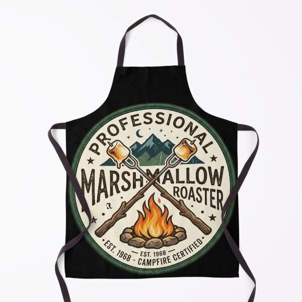 Item preview, Professional Marshmallow Roaster – Funny Campfire Design designed and sold by PGRprint.