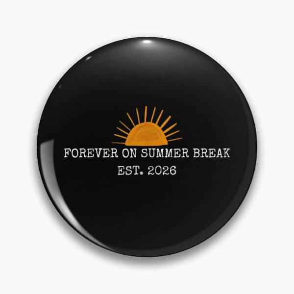 Item preview, Forever On Summer Break Est 2026 Retro Sunset Graduation Vacation Aesthetic designed and sold by Daisy Grimes.