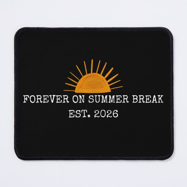 Item preview, Forever On Summer Break Est 2026 Retro Sunset Graduation Vacation Aesthetic designed and sold by Daisy Grimes.