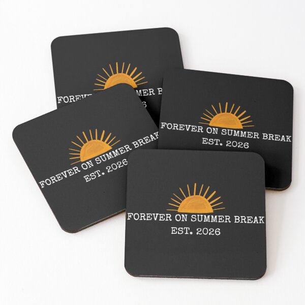 Item preview, Forever On Summer Break Est 2026 Retro Sunset Graduation Vacation Aesthetic designed and sold by Daisy Grimes.