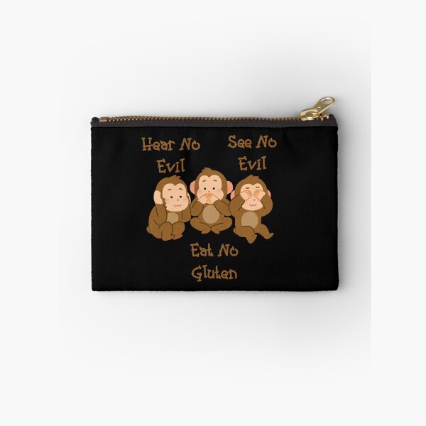 Item preview, Hear No Evil See No Evil Eat No Gluten Design designed and sold by Vileprint.