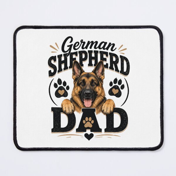 Item preview, German Shepherd dad pride designed and sold by Side Quest Co..