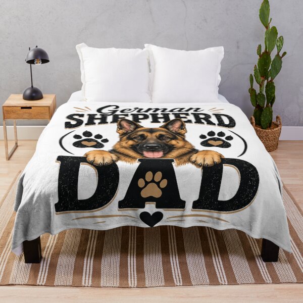 Item preview, German Shepherd dad pride designed and sold by Side Quest Co..