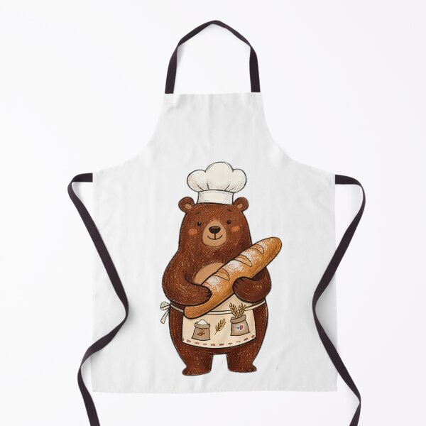 Item preview, Cute Bear Baker and Tiny Pastry Chef designed and sold by TaiwanMemory.