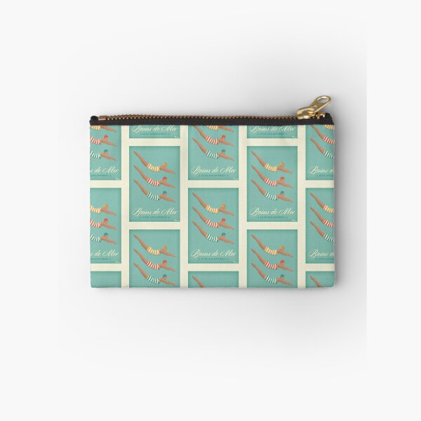 Item preview, Bains de Mer Vintage Swimmers Diving Beach Holiday Travel Poster : Art Deco designed and sold by artofuniverse.