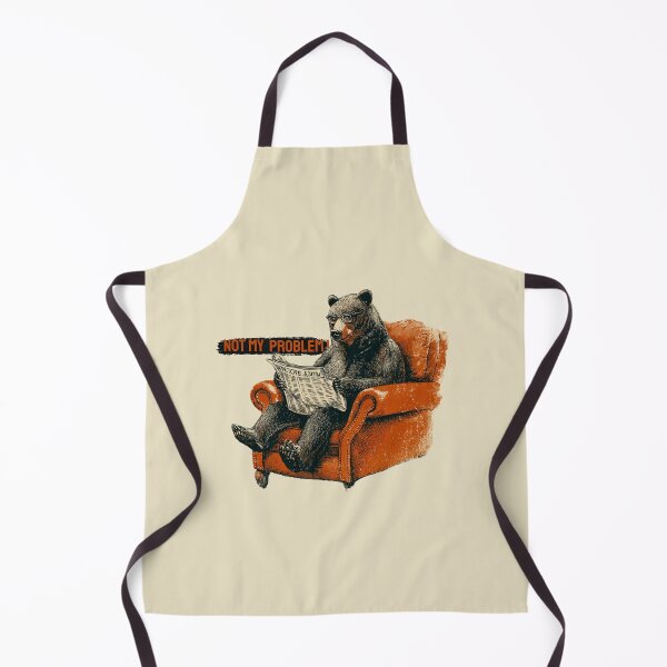 Item preview, Not My Problem Unbothered Bear Funny Design designed and sold by BooDesignStudio.
