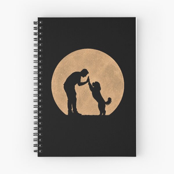 Item preview, Funny Cavapoo Fathers Day Full Moon Mom Dad Kids designed and sold by FurryHavenPH.