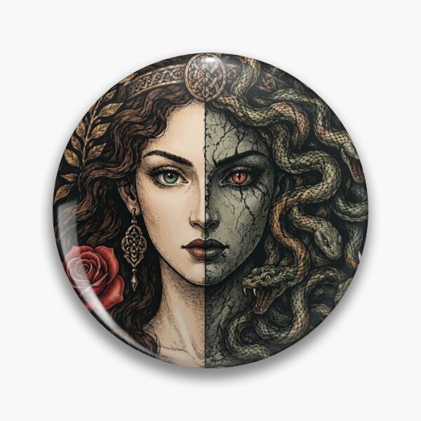 Item preview, Medusa — Before & After the Curse  | Defeated Legends Series designed and sold by Qorvun.