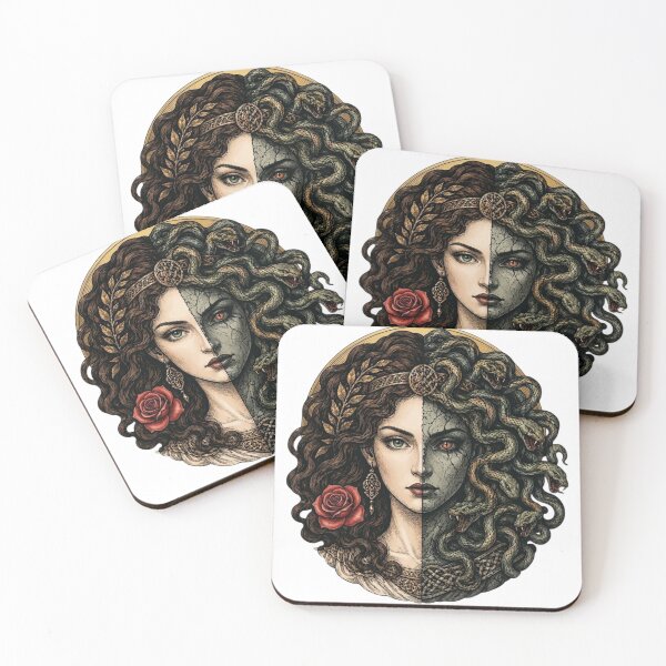 Item preview, Medusa — Before & After the Curse  | Defeated Legends Series designed and sold by Qorvun.
