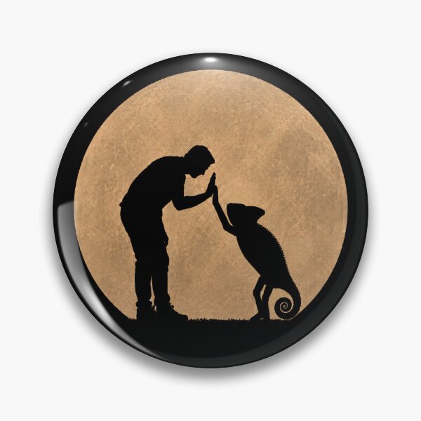 Item preview, Funny Chameleon Fathers Day Full Moon Mom Dad Kids designed and sold by FurryHavenPH.
