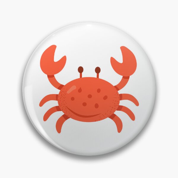 Item preview, Red Crab Sea Life Illustration designed and sold by BetweenForms.