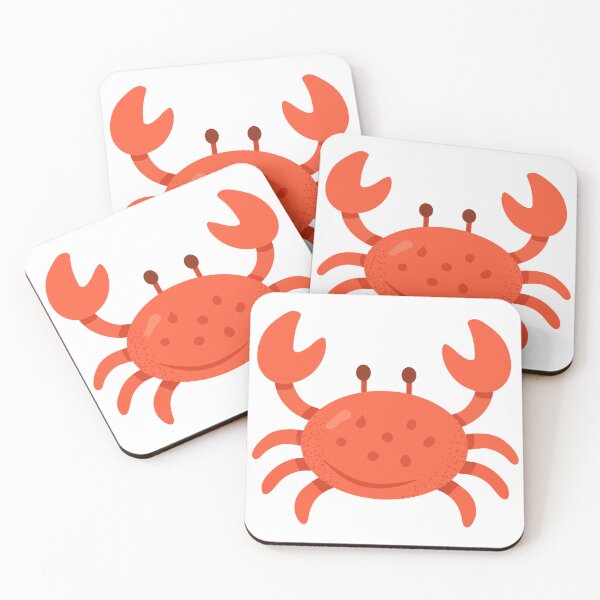 Item preview, Red Crab Sea Life Illustration designed and sold by BetweenForms.