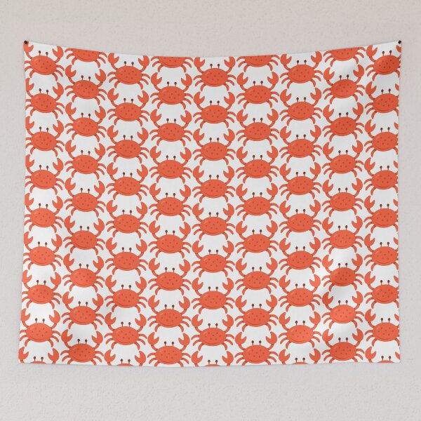 Item preview, Red Crab Sea Life Illustration designed and sold by BetweenForms.
