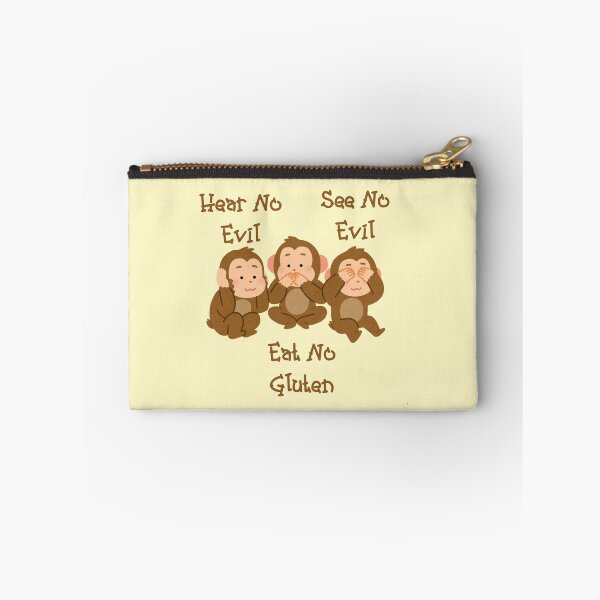Item preview, Hear No Evil See No Evil Eat No Gluten Design designed and sold by Vileprint.