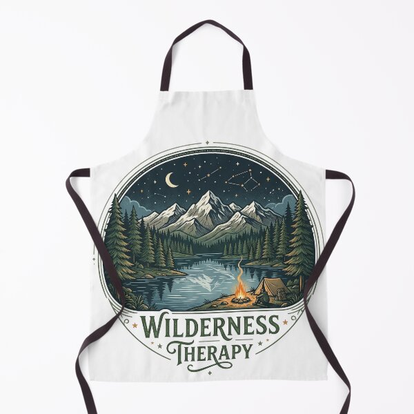 Item preview, Wilderness Therapy – Mountain Lake Camping Design designed and sold by PGRprint.