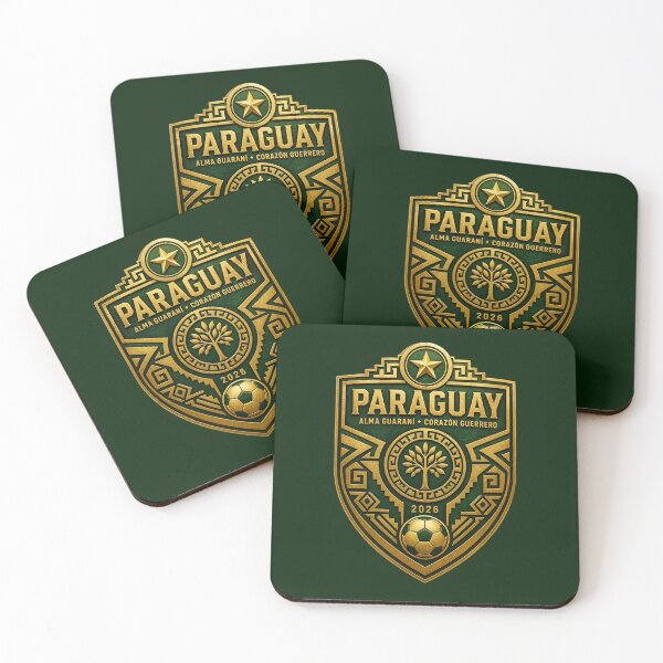 Item preview, Paraguay Football Crest, Guaraní Spirit Soccer Emblem  designed and sold by Jandedan.