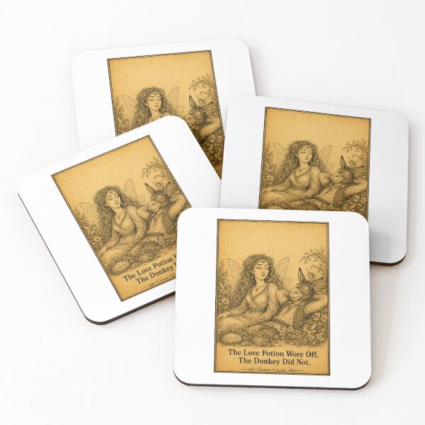 Item preview, Crone Cards - The Love Potion Wore Off. The Donkey Did Not. designed and sold by Kay Mhor Studio.
