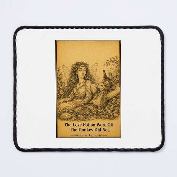 Item preview, Crone Cards - The Love Potion Wore Off. The Donkey Did Not. designed and sold by Kay Mhor Studio.
