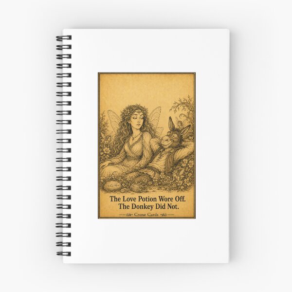 Item preview, Crone Cards - The Love Potion Wore Off. The Donkey Did Not. designed and sold by Kay Mhor Studio.