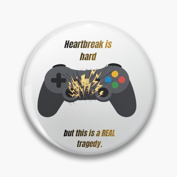Item preview, Broken Controller Game Tragedy designed and sold by CrownINDesign.