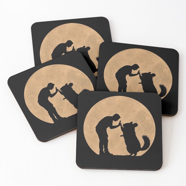Item preview, Funny Chinchilla Fathers Day Full Moon Mom Dad Kids designed and sold by FurryHavenPH.