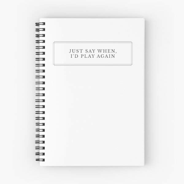 Item preview, Just Say When, I'd Play Again TO V5-3 (NB) designed and sold by Ars Brunus.