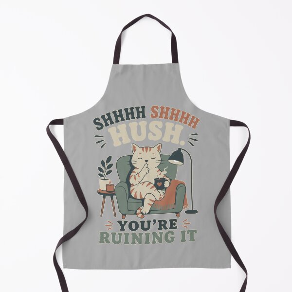Item preview, Funny Orange Cat and Coffee Humor for Introverts and Quiet Morning Lovers designed and sold by ALCOSHIRTS OFFICIAL.