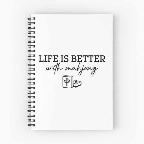 Item preview, Life Is Better With Mahjong Funny Mahjong Lover Tile Game designed and sold by designclub.