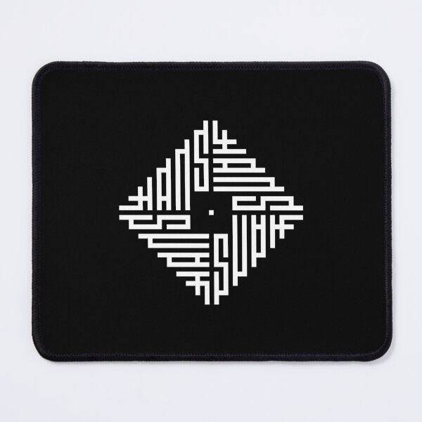 Item preview, HANS | White  | Modern Geometric Kufi Calligraphy | From Name to Art   designed and sold by FOR YOUR NAME.