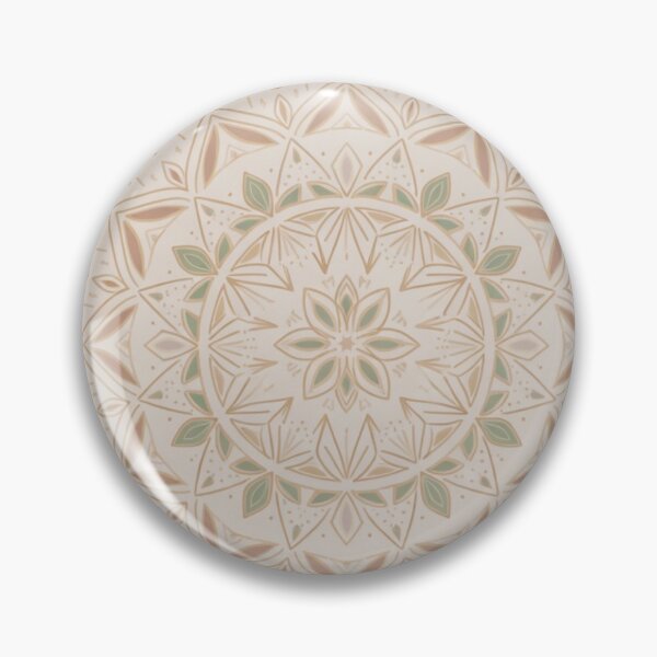 Item preview, Boho Mandala Circle Wall Art | Neutral Spiritual Mandala Decor designed and sold by GalleryPeak.