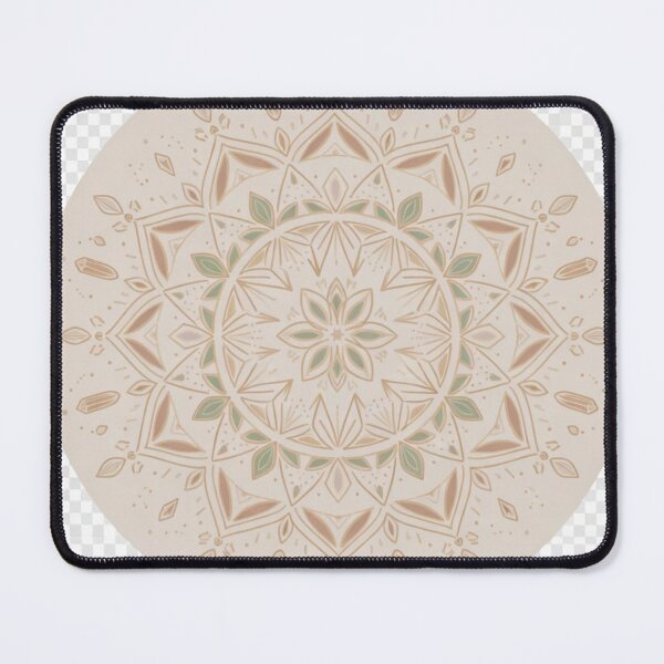 Item preview, Boho Mandala Circle Wall Art | Neutral Spiritual Mandala Decor designed and sold by GalleryPeak.