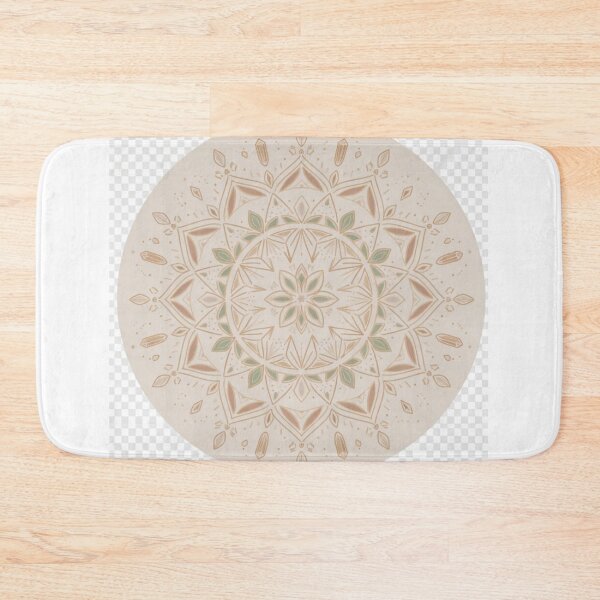 Item preview, Boho Mandala Circle Wall Art | Neutral Spiritual Mandala Decor designed and sold by GalleryPeak.