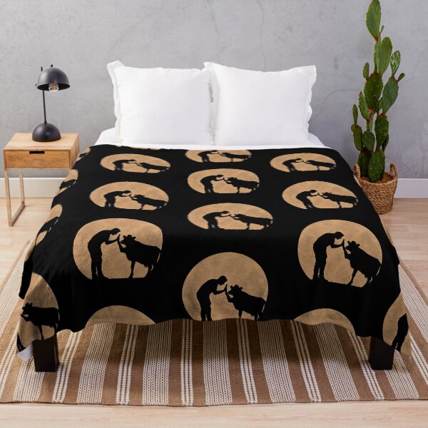 Item preview, Funny Cow Fathers Day Full Moon Mom Dad Kids designed and sold by FurryHavenPH.