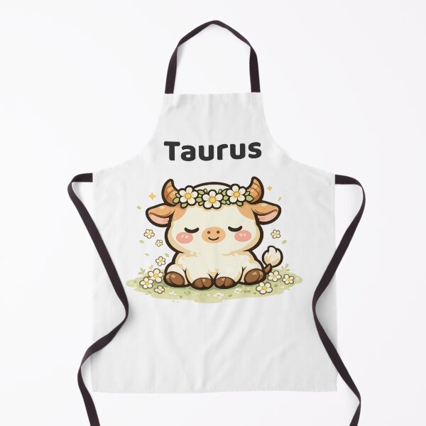 Item preview, Cute Taurus Zodiac Bull Kawaii Astrology designed and sold by creativiteemom.